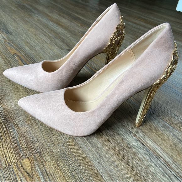 Justfab Sarina Embellished Heel Pump Size 9 - Picture 16 of 16